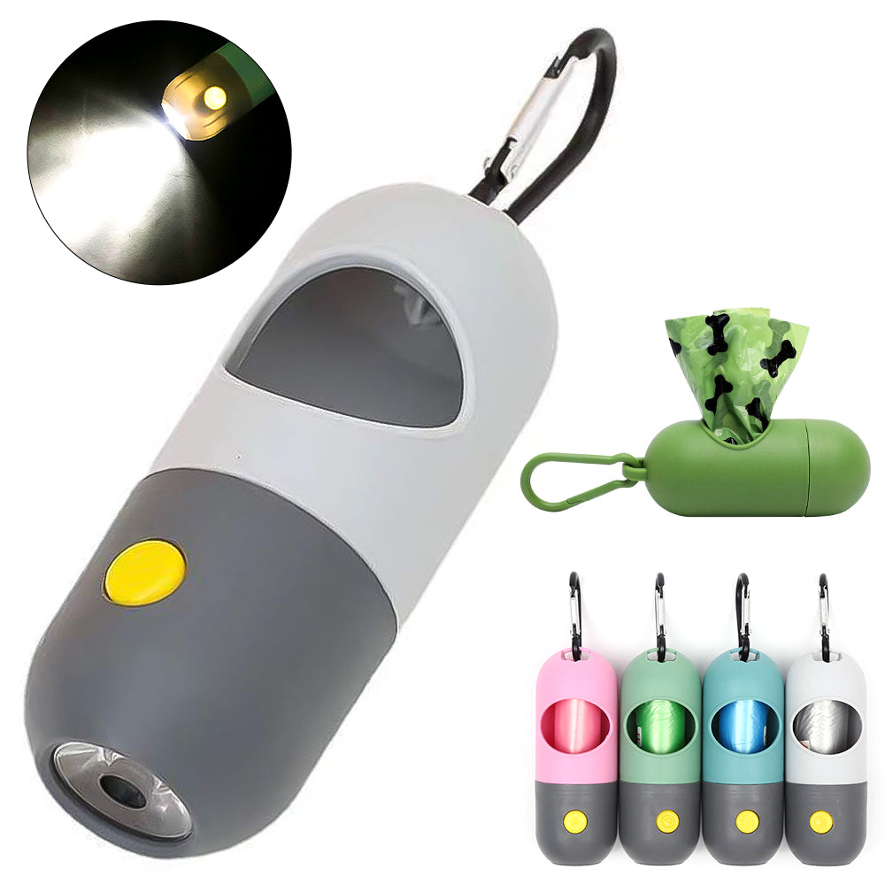 CJ LED waste bag holder — supplier detail; selected SKU excludes bags