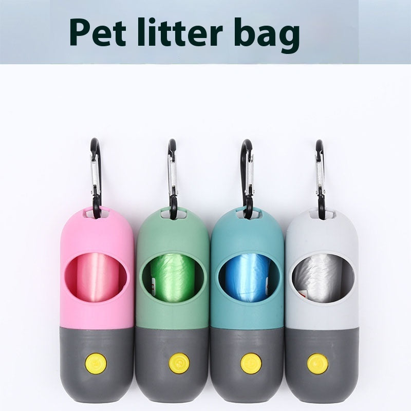 CJ LED waste bag holder — supplier detail; selected SKU excludes bags