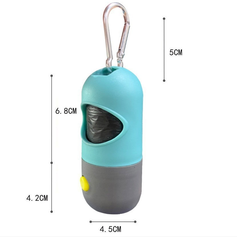 CJ LED waste bag holder — supplier detail; selected SKU excludes bags